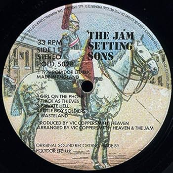 THE JAM SETTING SONS LP UK盤 The Jam – Setting Sons – Vinyl (Embossed Sleeve , LP, Album