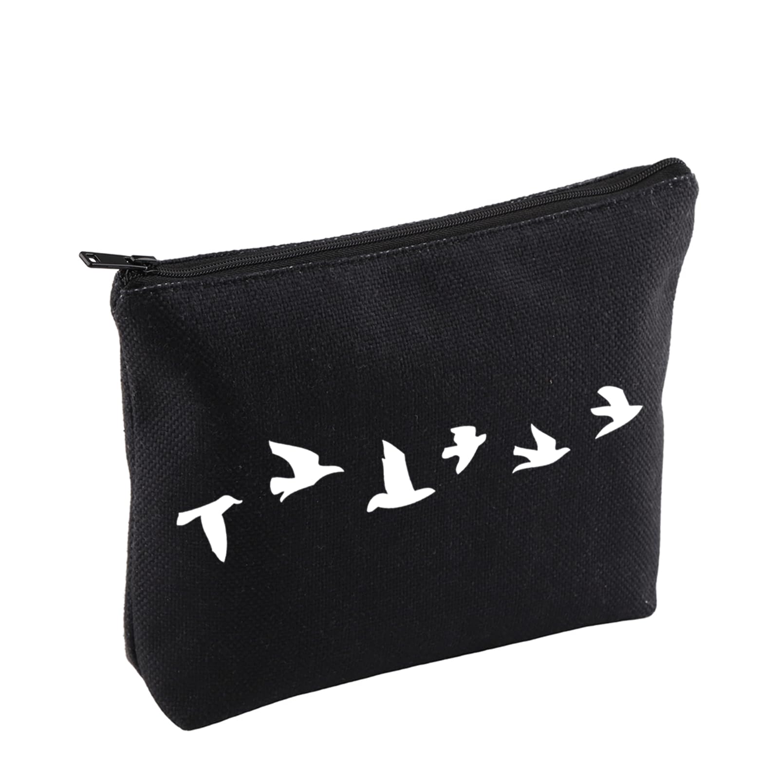 CENWA Bird Lover Gift Bird Flock Makeup Bag Bird Lover Gift Flock of Birds Cosmetic Bag Bird Nerd Gift (Bird Flock B), Bird Flock B