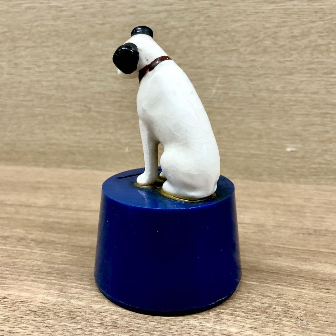 Amazon.co.jp: レトロ ビクター ニッパー犬 貯金箱 VICTOR