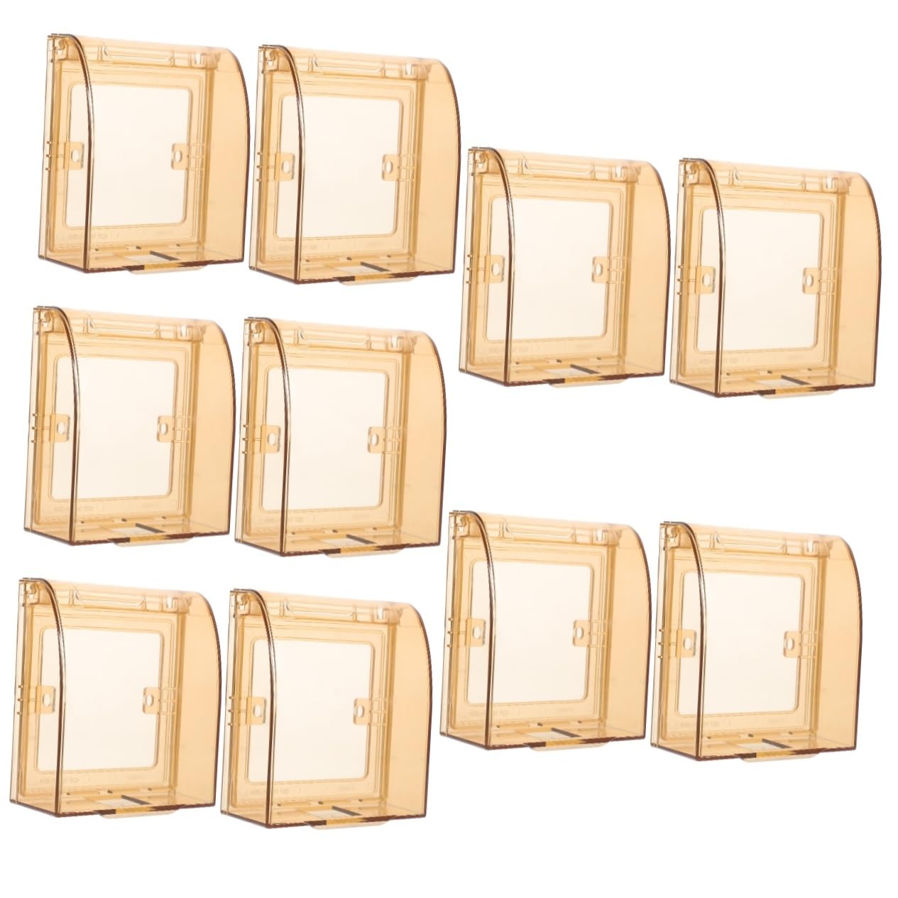 HEMOTON 10 Piezas tapa del enchufe de seguridad cubiertas de salida a prueba de bebés protector de salida Protector para enchufes de pared Cubierta para enchufes eléctricos decoración USB