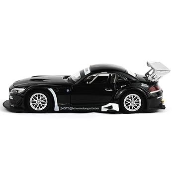 Amazon.com: Motor city classics 1:24 2009 BMW Z4 GT3 - Black