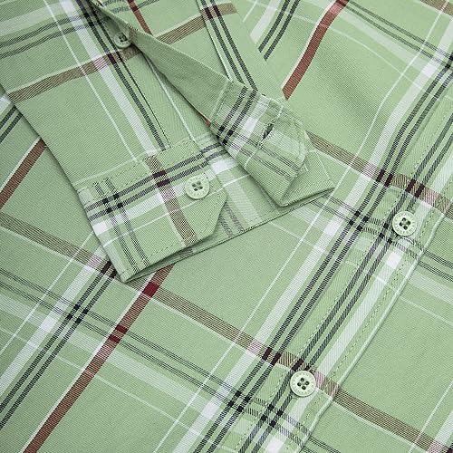 Image of Wrangler Men's Checkered Blue Shirt