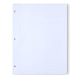 Amazon Basics Loose Leaf Paper, College Ruled, 150 Sheets, 11