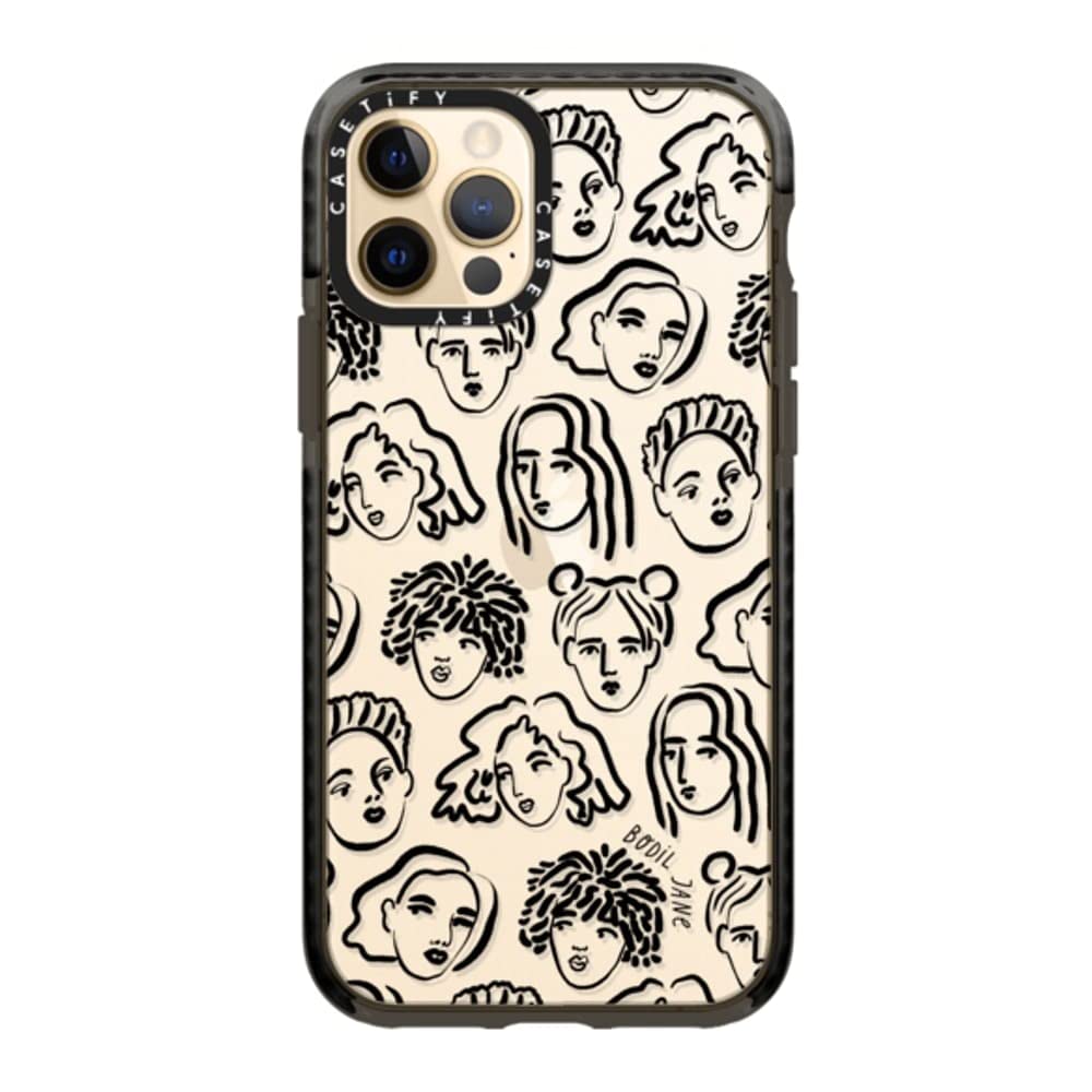 Amazon.co.jp: CASETiFY インパクトケース iPhone 12 Pro - Black