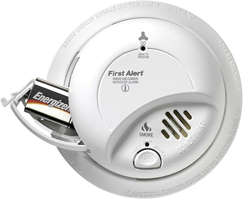 Miniatura 3 de FIRST ALERT BRK SC9120FF Hardwired Smoke and Carbon Monoxide (CO) Detector with Battery Backup, 1 pack , White