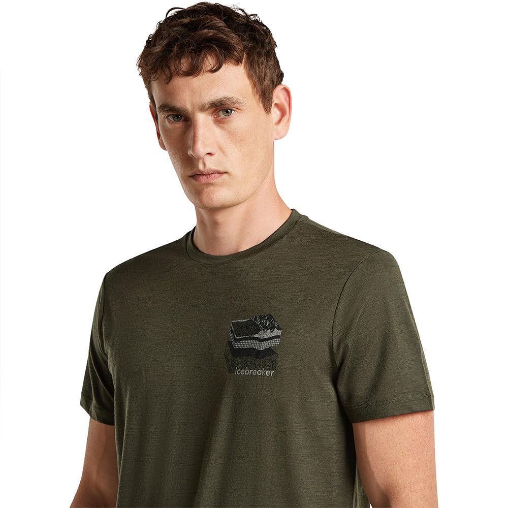 ICEBREAKER 150 Tech Lite Envolving Lay Short Sleeve T-Shirt XL
