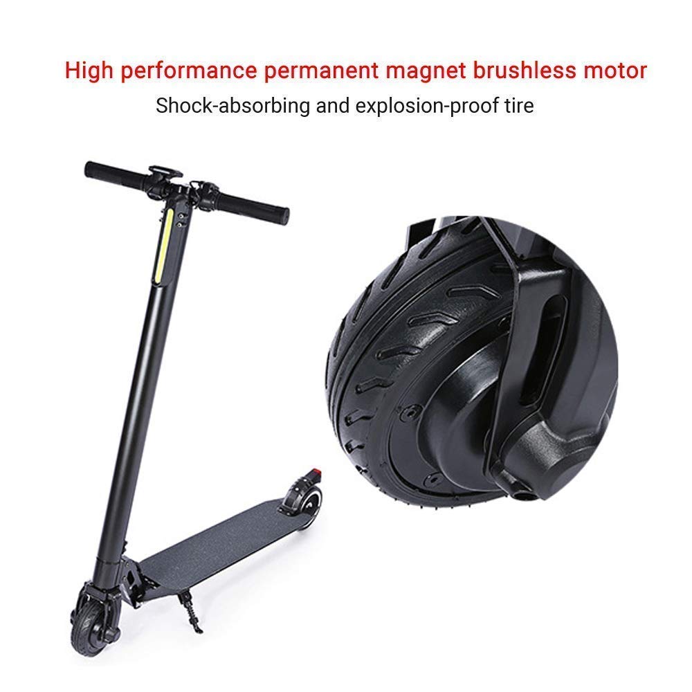 Pneumatici per ruote di ricambio per scooter, scooter elettrico, motore per mobilità scooter da 5,5 pollici Motore per trazione anteriore brushless a magneti permanenti ad alte prestazioni, adatto per