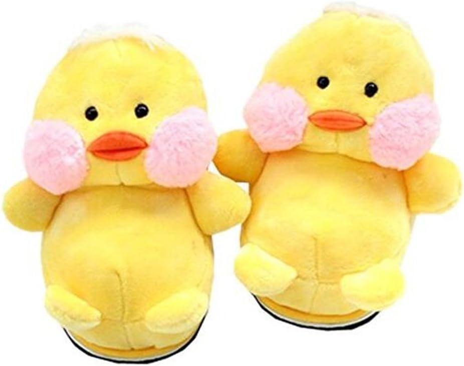 LANFIREAnimal slippers elephant slippers winter home warm anti - skid cotton slippers