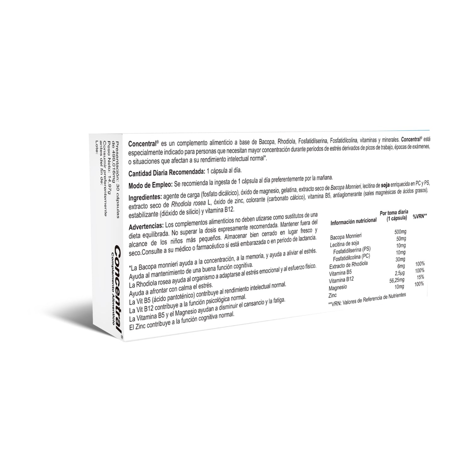 Pack Especial Bienestar Psicológico y Concentración - Ansiomed 45 Cápsulas - Ayuda tu Bienestar Psicológico + Concentral 30 Cápsulas - Ayuda a la Concentración frente al Estrés