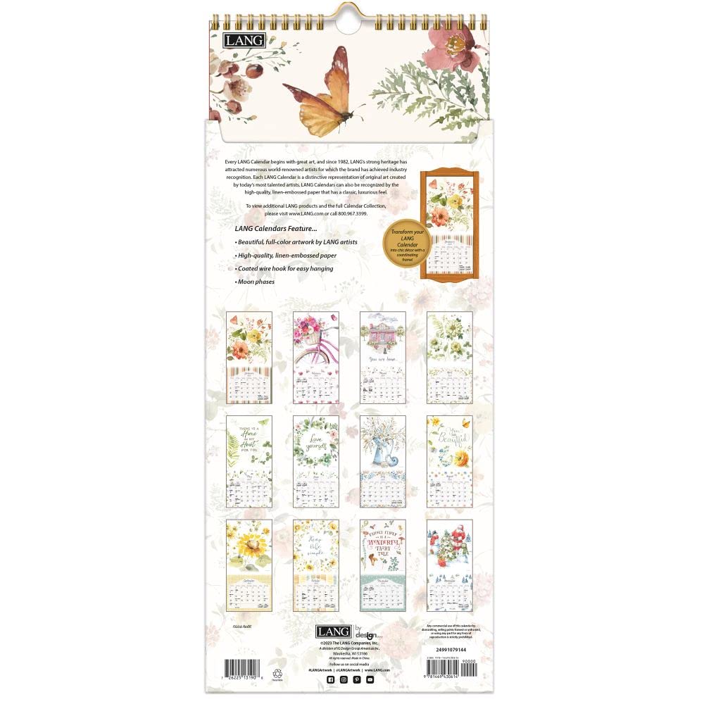 Lang Companies, Watercolor Wonder Plan-It 2024 Calendar