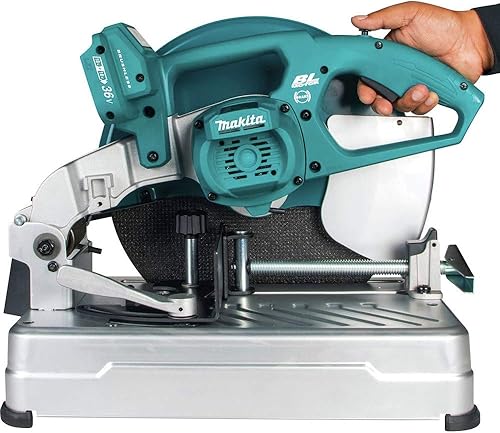 Miniatura 8 de Makita XWL01Z 36V (18V X2) LXT Sierra de corte sin escobillas de 14 pulgadas, solo herramienta