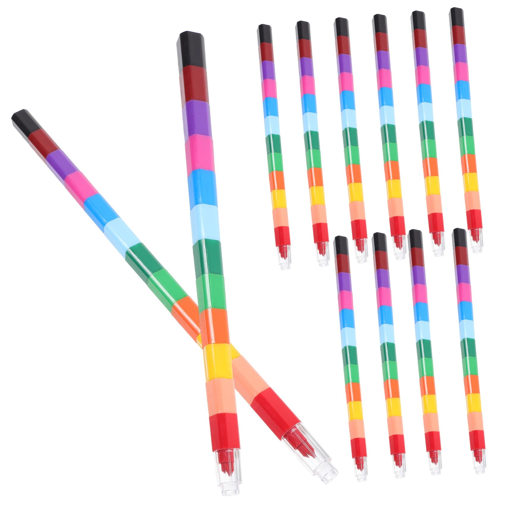 BESTonZON 12 Color Boys and Girls Crayons Creative Coloring Crayon Set for Boys and Girls