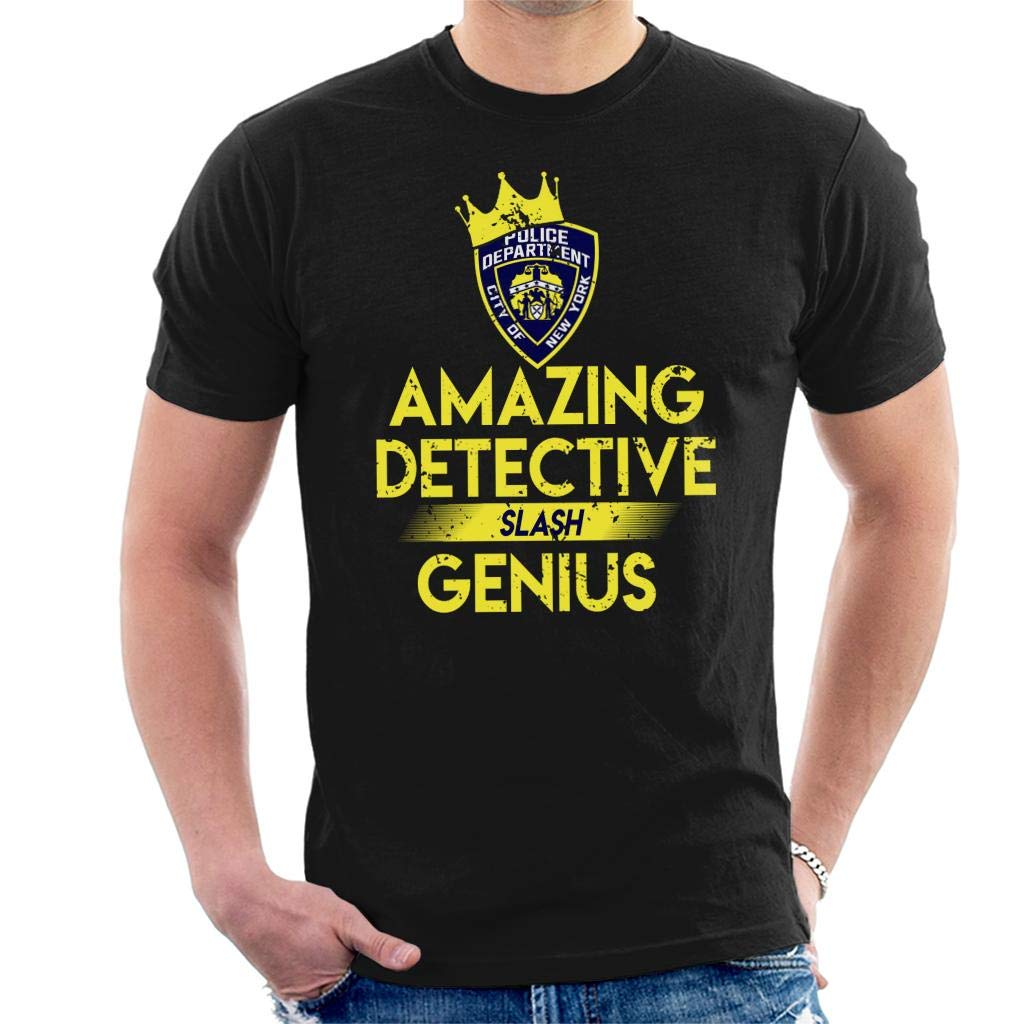 Brooklyn Nine Nine Amazing Detective Slash Genius Men's T-Shirt Black