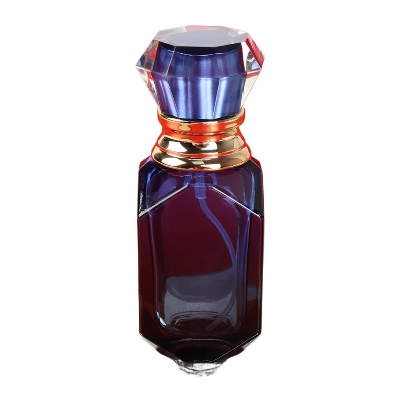 WEOKDFHA Empty Spray Bottle 30ML Perfume Spray Bottle Gradient Color Glass Empty Press Large Capacity