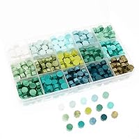 Vista 11 de Cuentas de cera de sellado, cuentas de cera de sellado octagonal BITEYI para sellos de cera, letras de sellado e invitación de boda vintage, 15