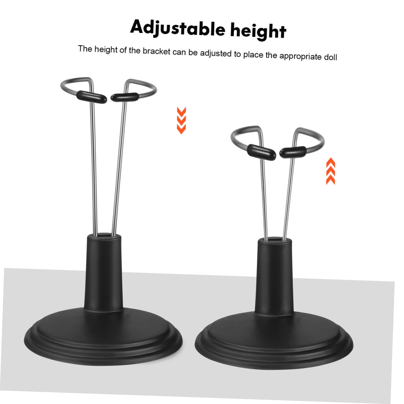 6 Supports De Poupée Portable 10.00Cm Présentoirs De Rangement pour Figurines Supports De Stockage Pratiques pour Atelier Maison Bureau