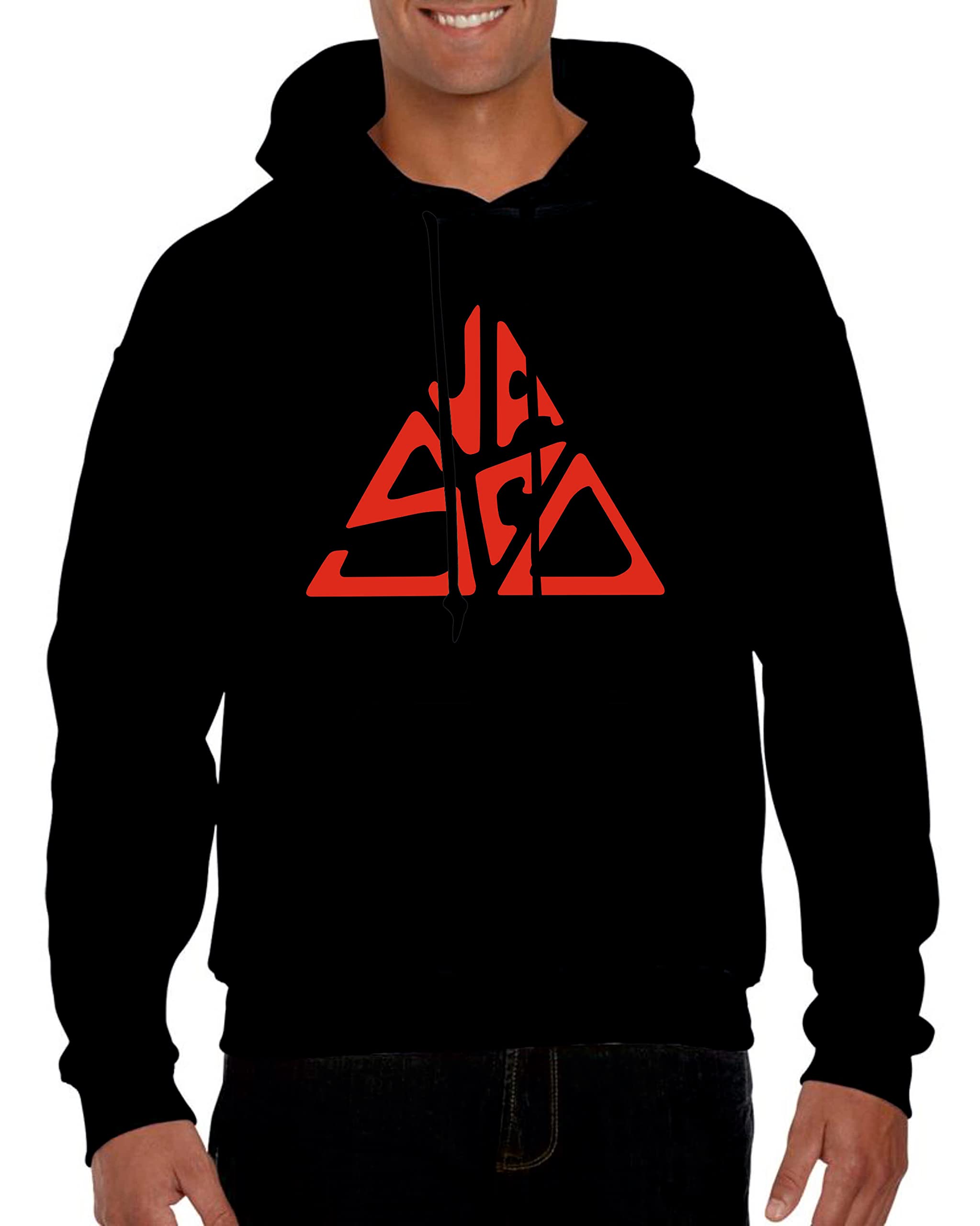 Felpa Cappuccio e tascone Hoodie Compatibile co Logo Vasco Rossi Blasco