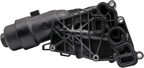 Miniatura 6 de Nuevo conjunto de carcasa de filtro de enfriador de aceite de motor compatible con Mini Cooper 2014-2019, compatible con 17-19 Countryman Clubman