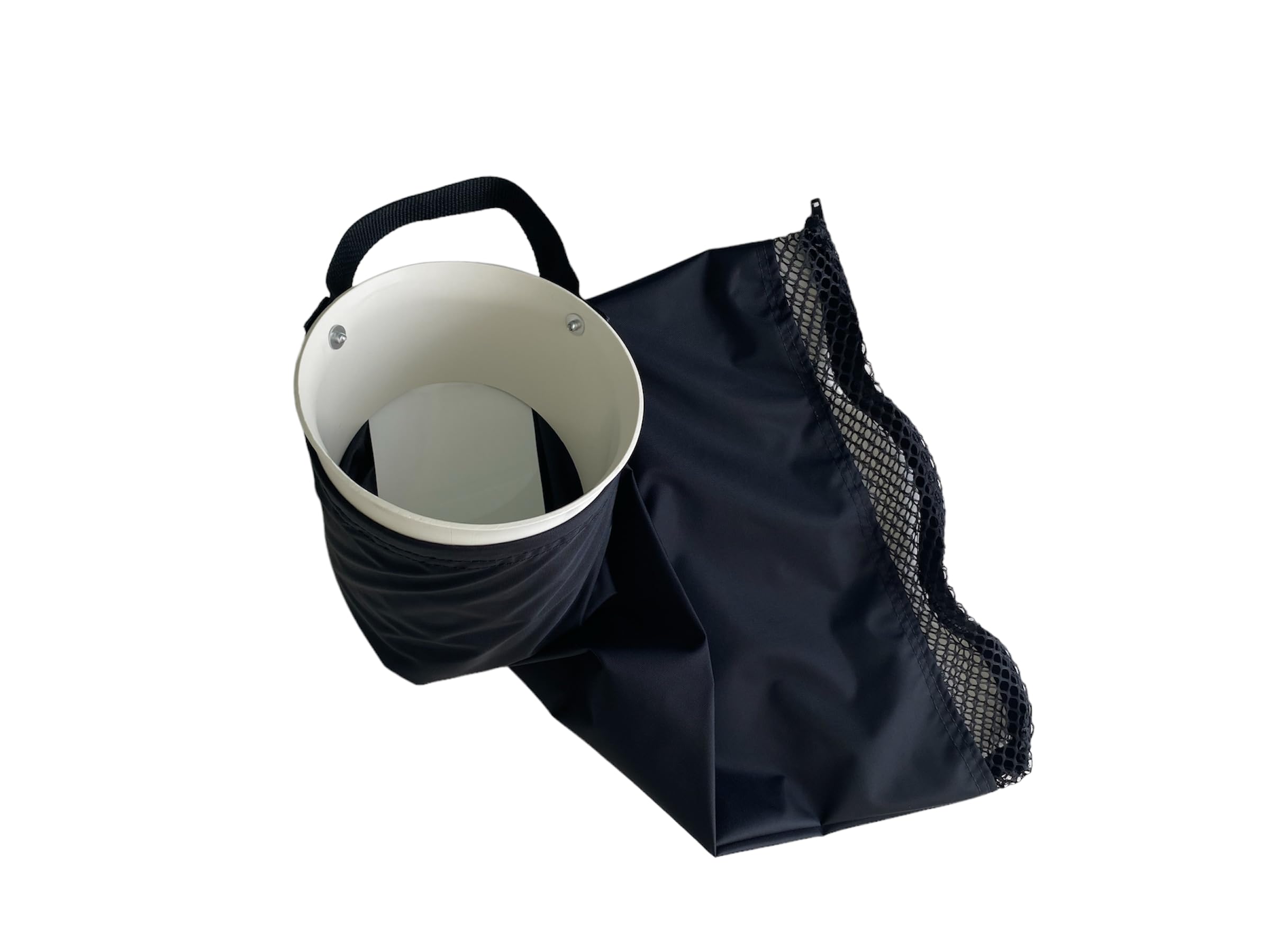 Klmnop Large Mesh Dive Bag, Scuba Gear Bag Duffle Dive Case with Waterproof Phone Pouch and Adjustable Shoulder Strap for Diving Equipment Snorkeling Gear(Black)