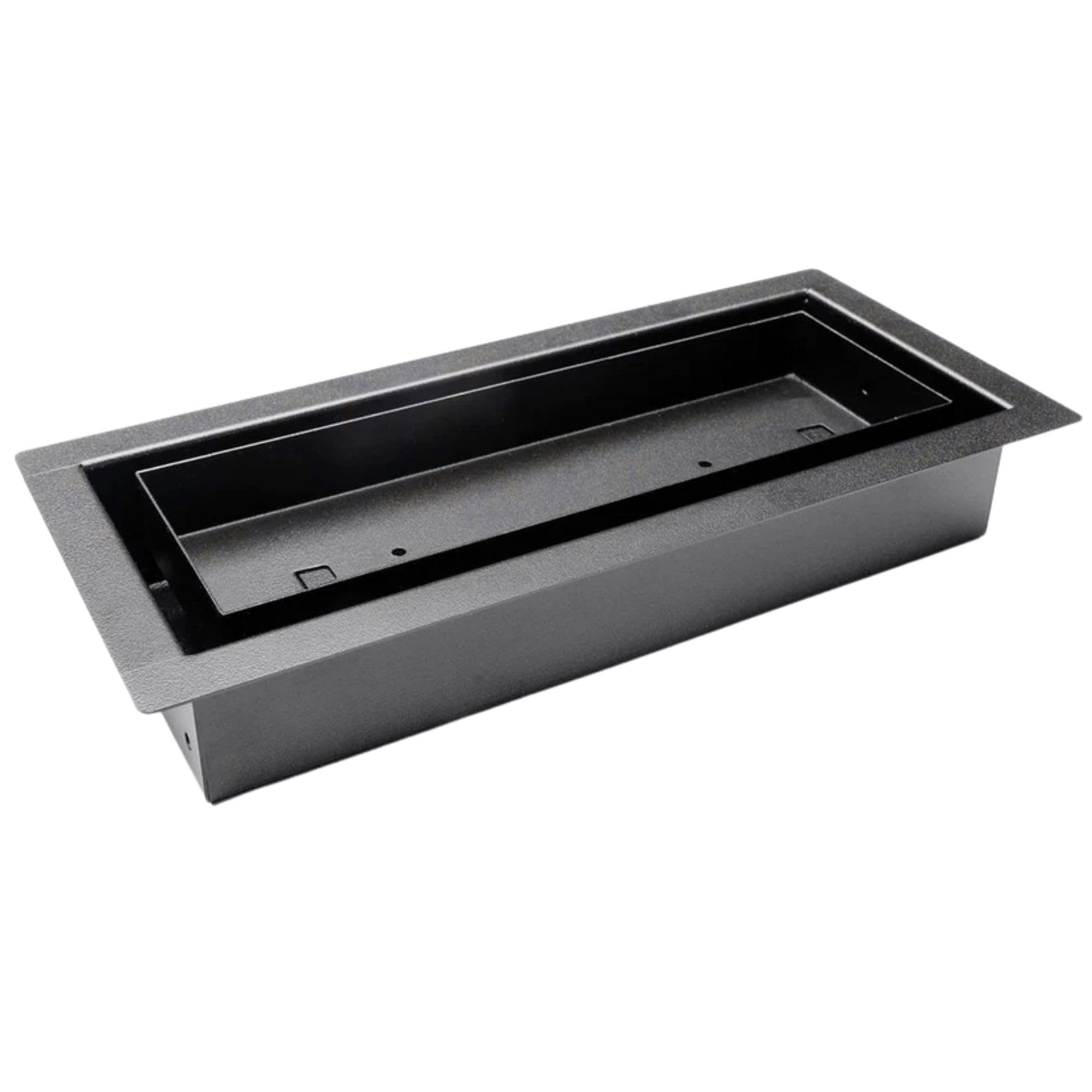 Fittes Framed Floor Vent [Luxe], Minimalist Steel HVAC Air Return Register Cover, Customizable Adjustable Airflow Solution for Home Floor, 15-Min DIY Install, Damper Included - 4"x10" - Matte Black