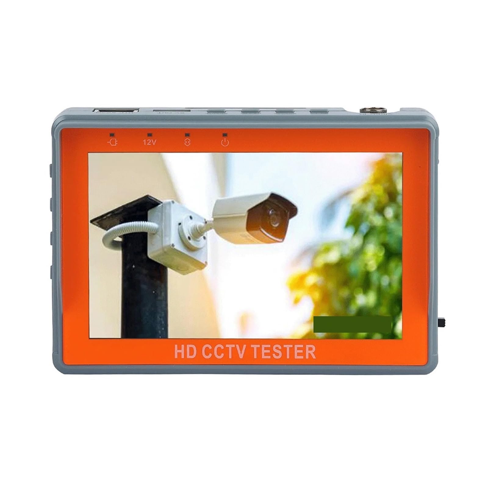 CCTV Tester IV5 8MP 12V1A AHD TVI CVI 5 ''Monitor Di Sicurezza PTZ Supporto PAL/NTSC Segnale Video CVBS Test Tester CCTV Portatile