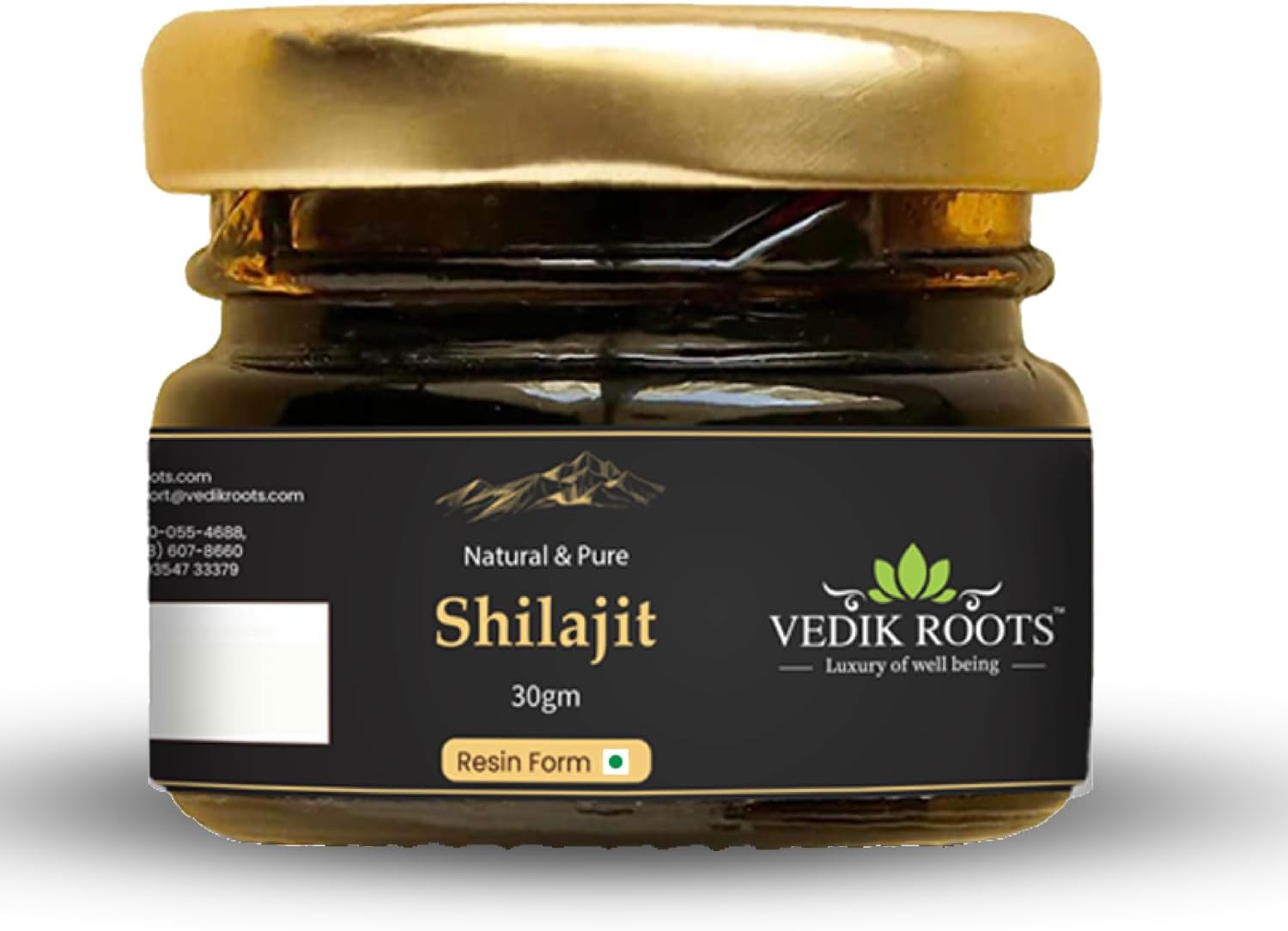 Pure and Natural Shilajit Resin 30g | Helps in boosting Stamina | Performance Booster For Endurance| For Men & Women| 100% Ayurvedic`(Pack of 3)