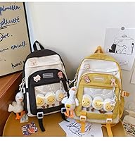 Amazon.com | HACODAN Kawaii Backpack Ita Bag Lovely Pin Bag