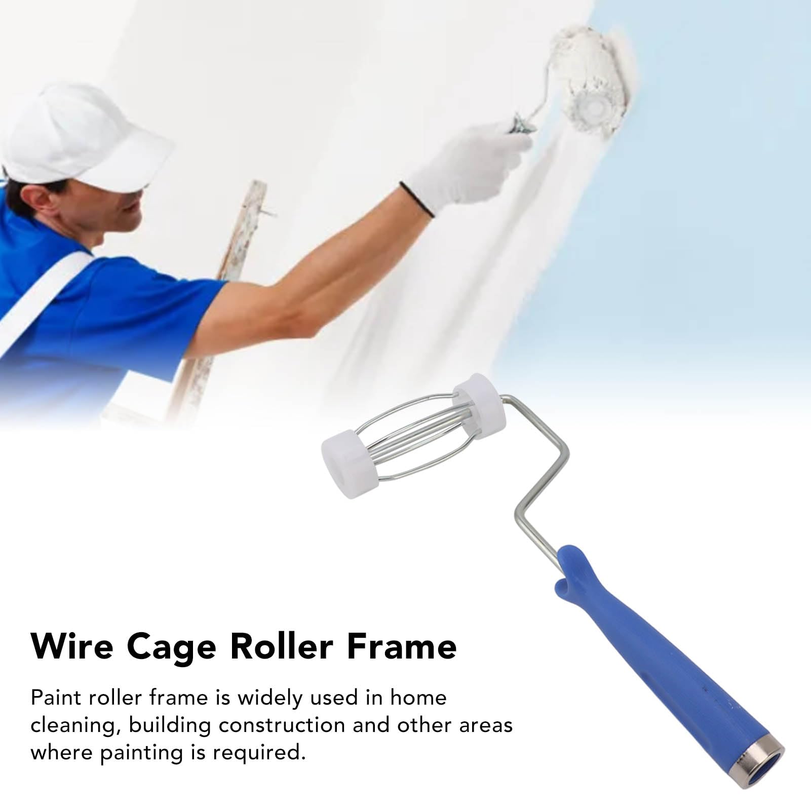 Ergonomisch Rolframe, Eenvoudige Bediening, Stabiel en voor Schilderen Ergonomisch Rolframe, Eenvoudige Bediening, Stabiel en voor Schilderen