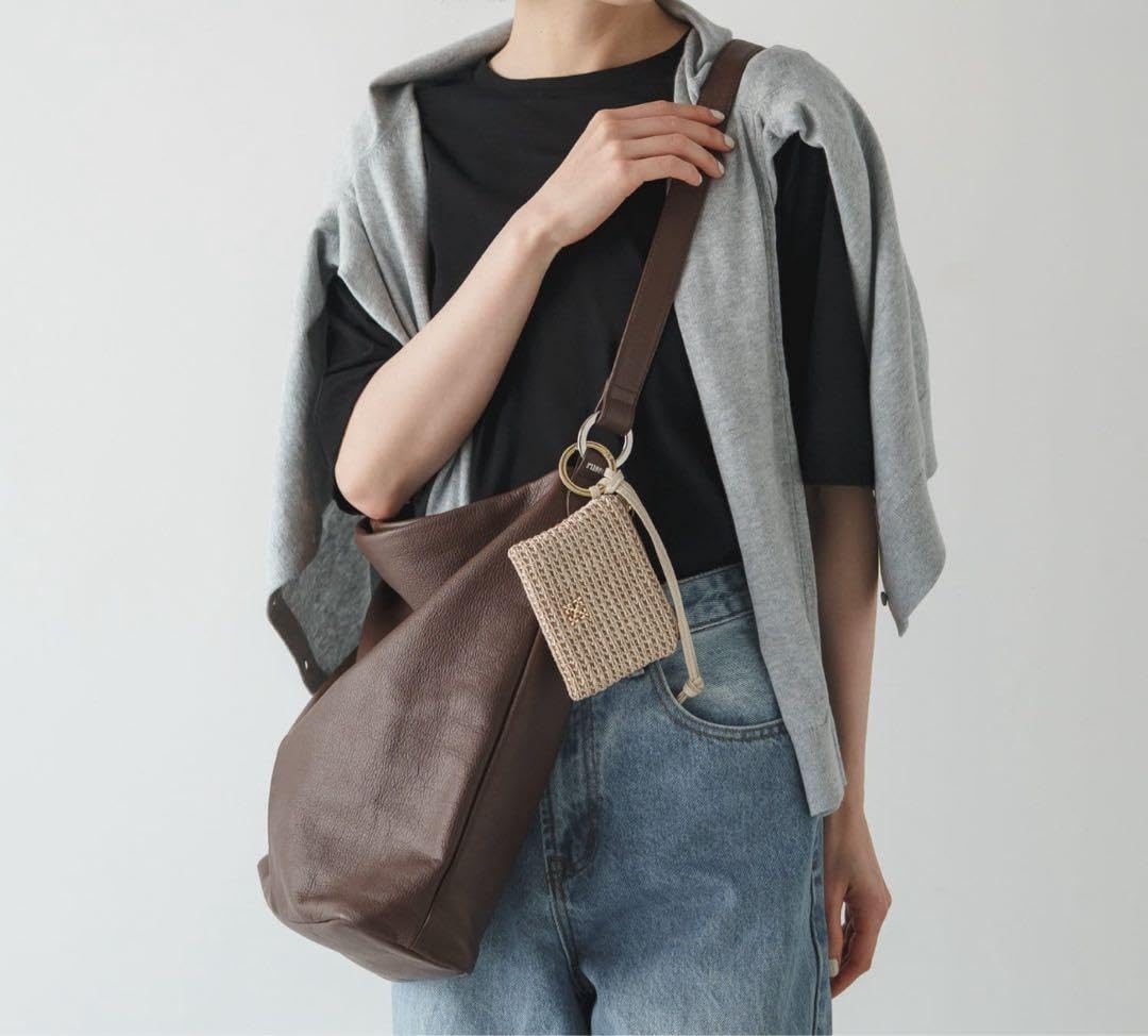 ラシット russet カラビナ付き カゴ スクエア マルチケース