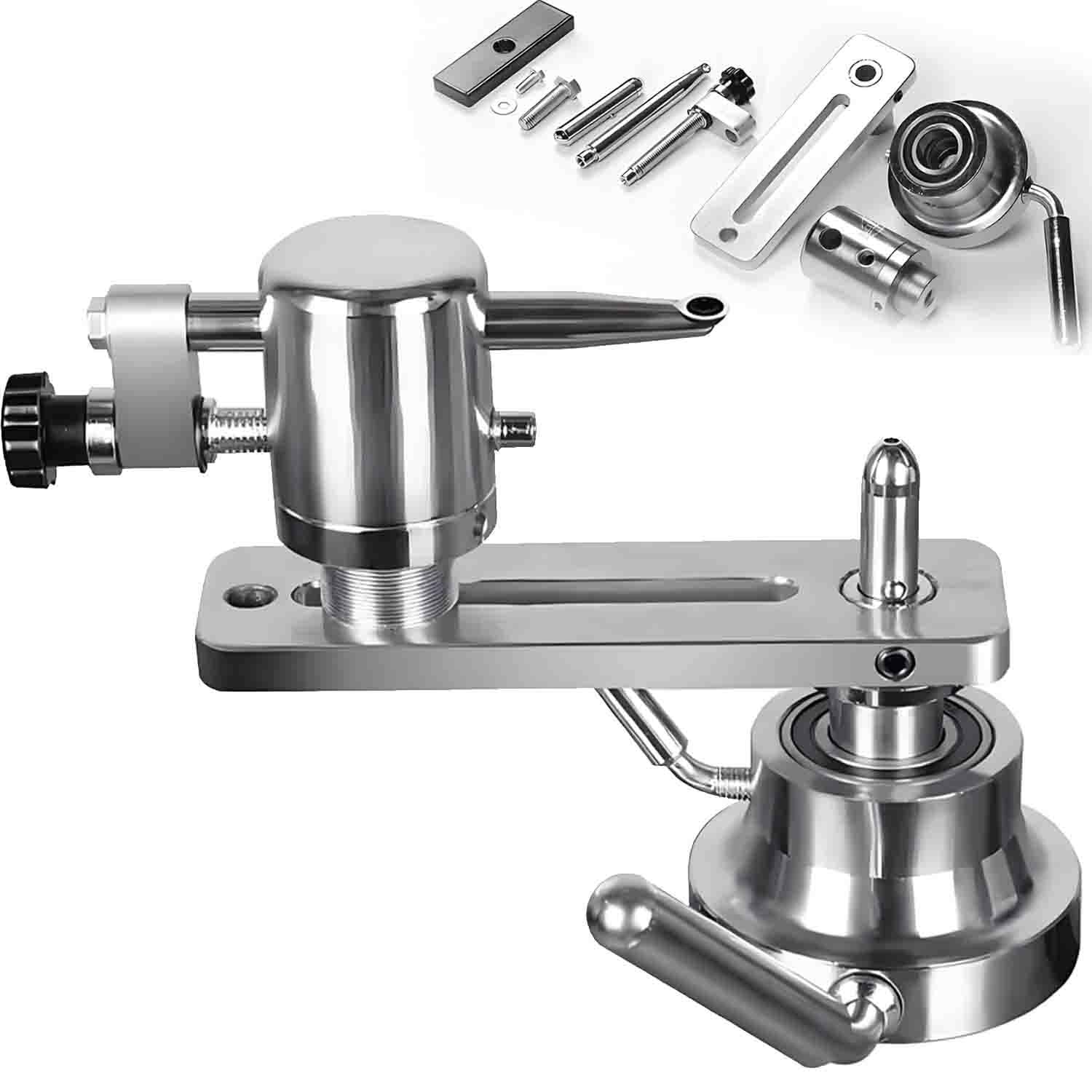 Accessorio Multifunzionale Fai da Te per tornio da Legno, Set portautensili a Sfera, Mini tornio da Legno, Piccolo tornio da banco, per Lavorazione del Legno, tornitura del Legno 14-inch