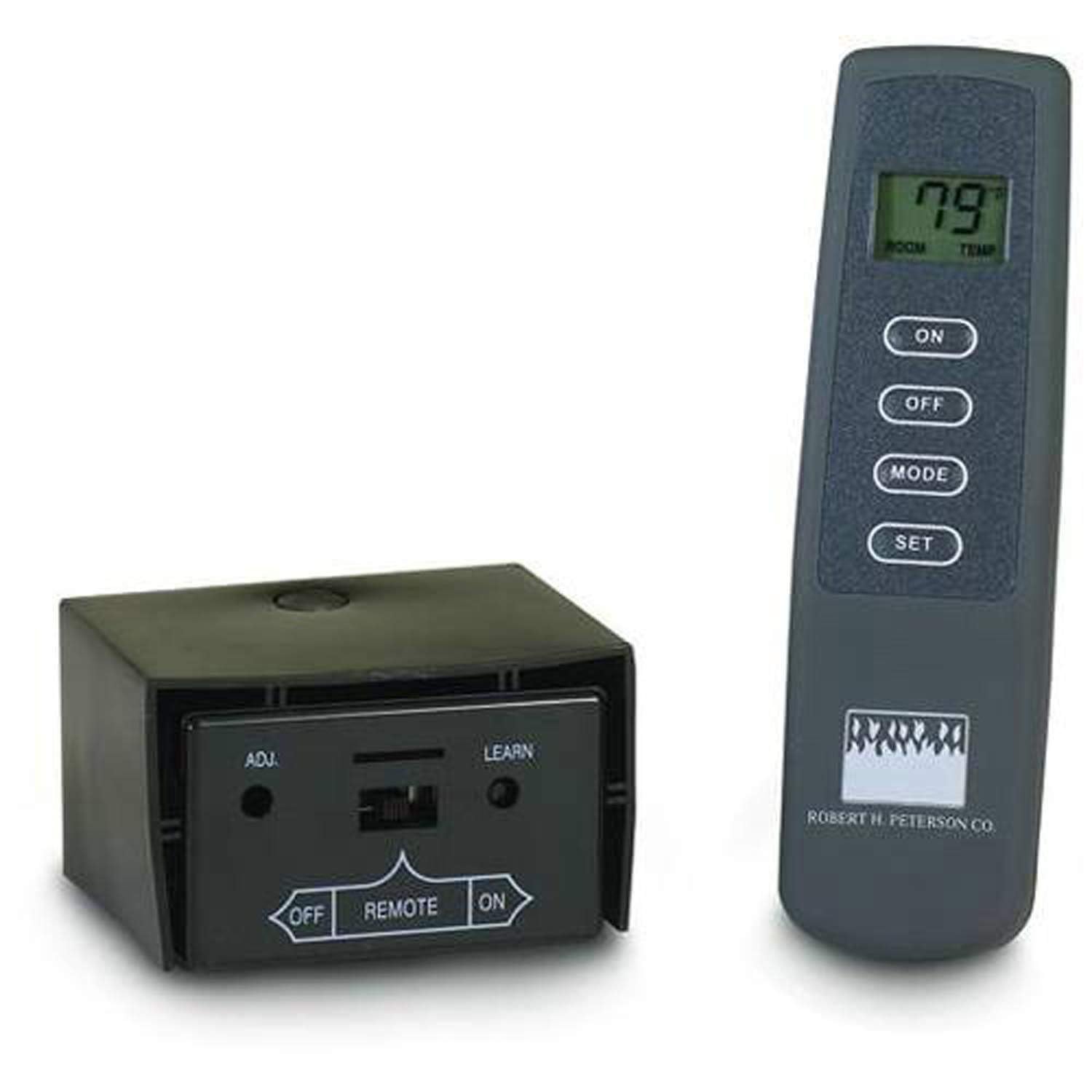 RealFyre Peterson Gas Logs Deluxe On/Off Remote Receiver/Transmitter Set RR-2A