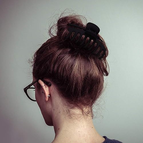 Miniatura 6 de Pinzas grandes para cabello grueso, 4 unidades, agarre fuerte, perfectas para mujeres, pasadores para cabello largo, accesorios de moda para niñas,