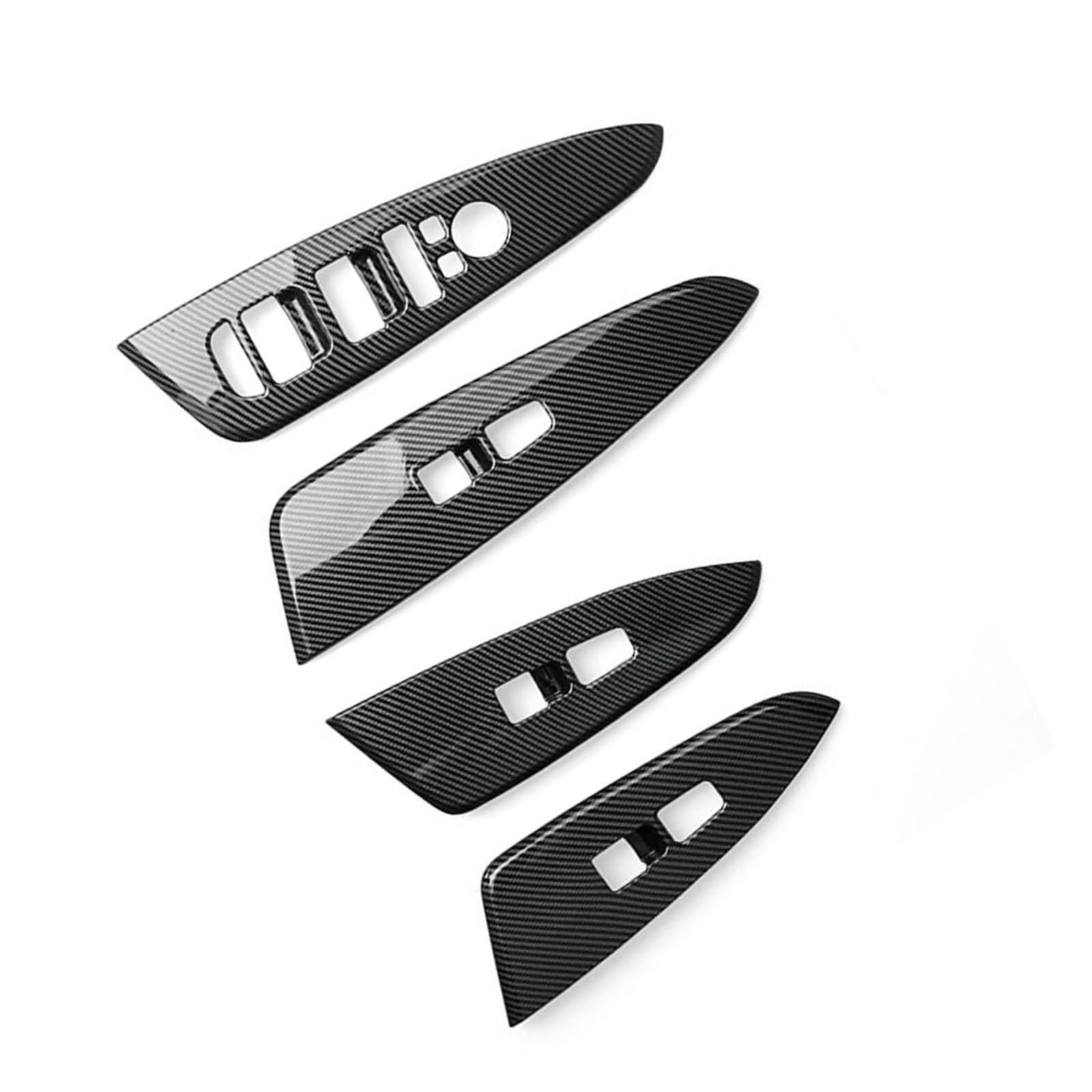 Oopuhksy Left Hand Drive Lhd Rhd Car Glass Switch Panel Sticker Inner Door Armrest Trim Strip For Kia For Sportage Nq5 2020-2023 Oopuhksy(Left Hand Drive)