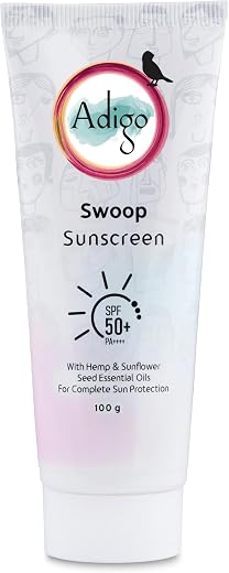 Swoop Sunscreen | SPF 50+ | PA++++ | No White Cast| UVA/UVB Protection|For Even Toned &amp; Glowing Skin For All Skin Types| 1...