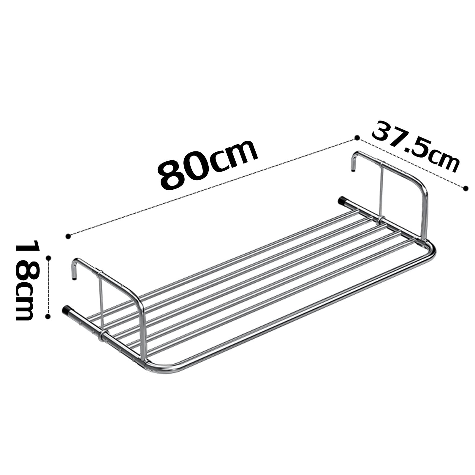 Wäscheständer, Hängender Heizkörper- Und Balkon-Wäscheständer, Balkon-Heizkörper-Wäscheständer Aus Edelstahl, Klappbarer Wäscheständer, Zum Aufhängen Von Kleidung, Handtüchern, Unterwäsche, Schuhen, S