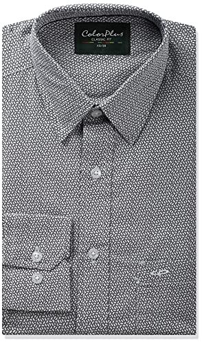 Image of Colorplus Men's Solid Loose Fit Casual Shirt