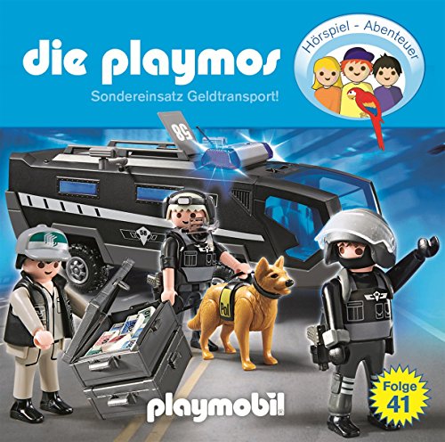 Die Playmos - Folge 41: Sondereinsatz Geldtransport (Das Original Playmobil Hörspiel)