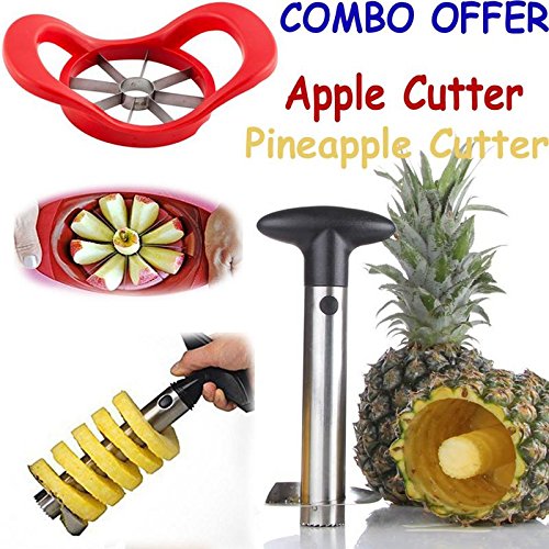 Buy Click2buysale Stainless Steel Pineapple Cutter and Slicer