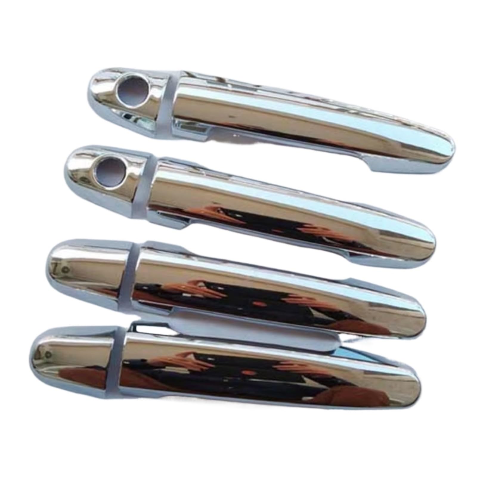 Rcuihgfb 4Dc2 Door Handle Shell Compatible With Daihatsu For Terios Mk2 2007-2016 Car Exterior Door Handle Shell Outer Cover Trim Front Rear Cap Set(4Dc2)