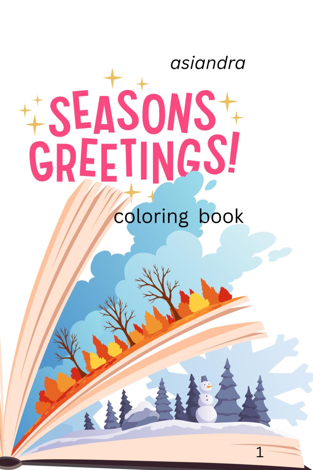 SEASONS GREETINGS: coloring book