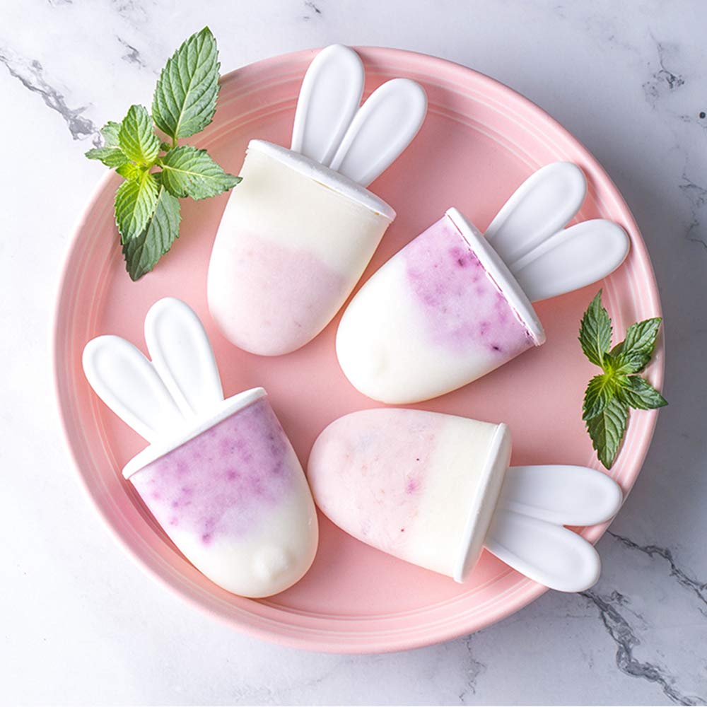 Stampo Per Ghiaccioli In Silicone A Forma Di Dinosauro - 6 Formine Con Bastoncini E Coperchio, Senza BPA - Foto 13