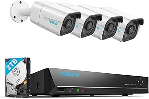 Reolink NVR 4K: 4K Security System with Person/Vehicle Detection