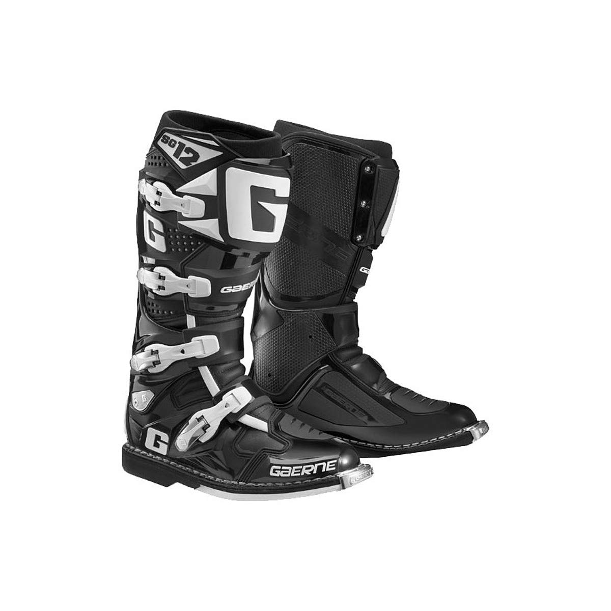 Gaerne SG12 Adult Off-Road Motorcycle Boots, Black, 12
