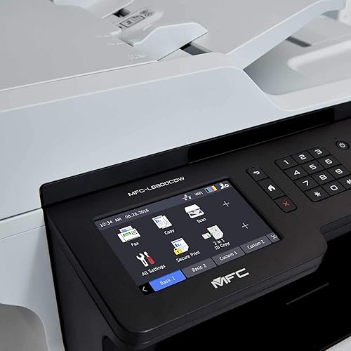 Miniatura 4 de Brother MFC-L8900CDW - Impresora láser inalámbrica todo en uno, color blanco, impresión de fax de escaneo de copia, pantalla táctil LED de 5