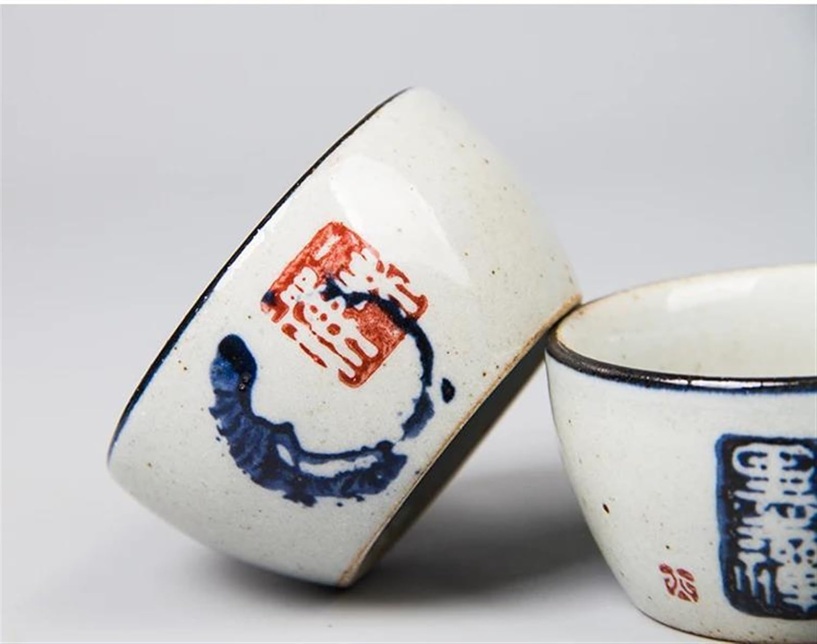 Juego de té de la tarde, juego de té Kung Fu, juego de té chino, juego de té de la tarde, cuenco para la ceremonia del té, taza de té, tazas de vino, cerámica vintage, tazas de caligrafía china, jue