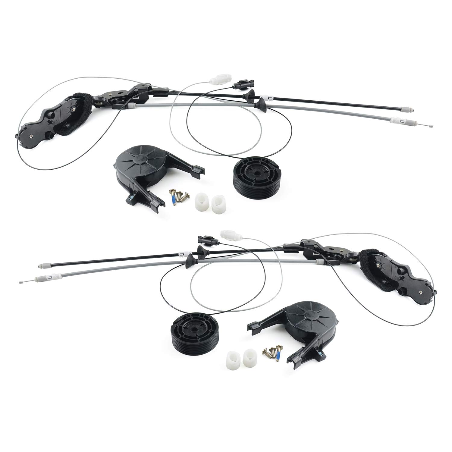 Power Sliding Door Cable Kit Replacement for 2004-2010 Toyota Sienna 3.3L 3.5L V6 Part# 924-550, 924-578, 85620-08052, 85620-08042