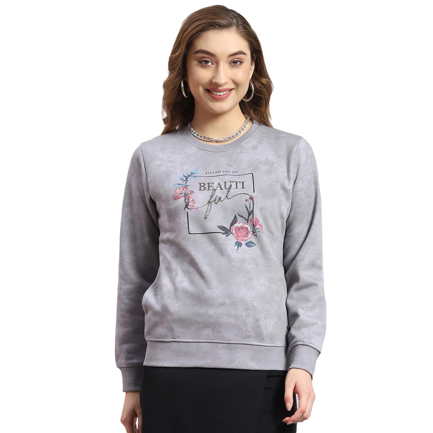monte carlo Printed Women Sweatshirt-picture-14