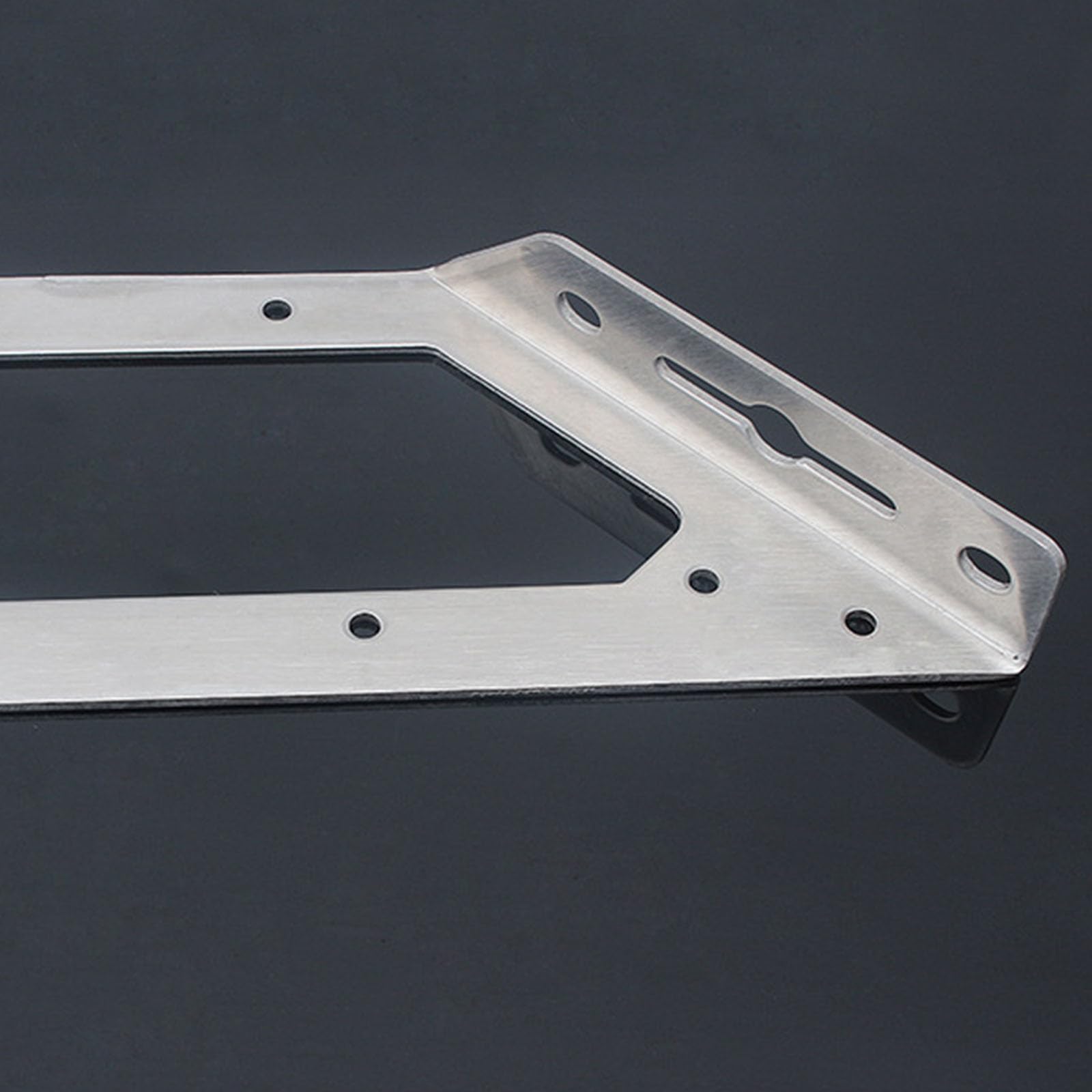 Staffe angolari in acciaio inox a 90 gradi, rinforzi resistenti per armadi e letti per montaggio sicuro di mobili, staffe angolari non appannate per armadi