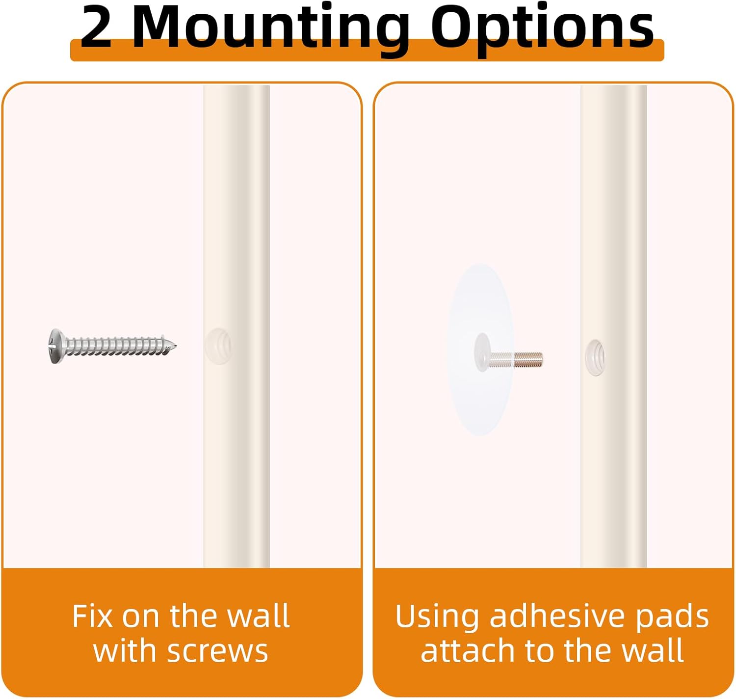 Saiveina Behind The Door Storage 5 Tiers Narrow Wall Shelf, Space-Saving Behind Door Storage, Slim Metal Shelf for Kitchen Bathroom Living Room, Off-White