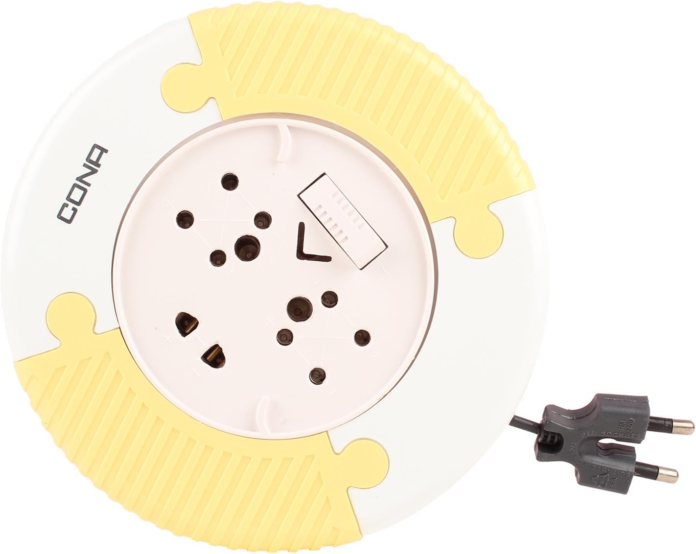 CONA Smyle 2-Pin Flex Box with 10-Meter Cable(Yellow), 240 Volts